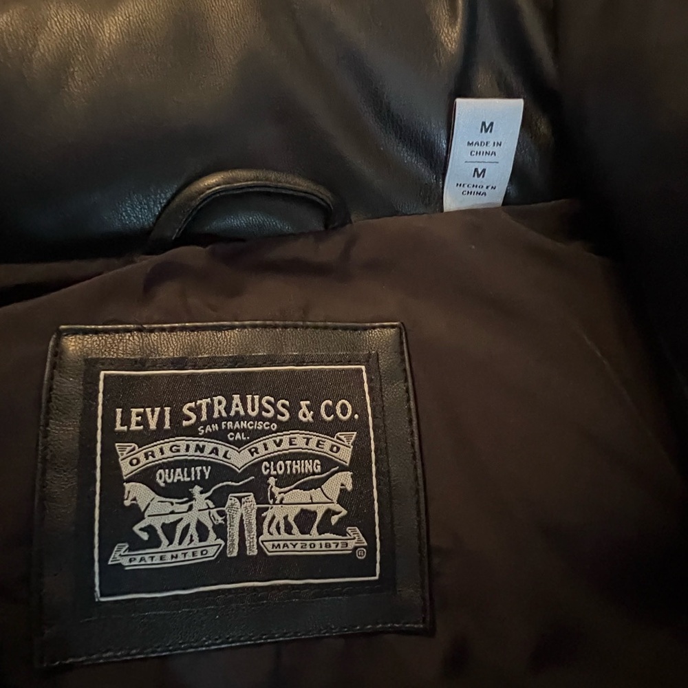 Levi’s Belted leather Vest